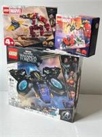 LEGO Marvel sets: 76211 Sunbird 76263 Hulkbuster 76275 Motorcycle | New & Sealed