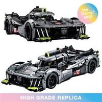 MOC 42156 PEUGEOT 9X8 24H Le Mans Hybrid Hypercar Building Blocks Technic 1775pc