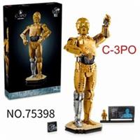 *NEW* UNBRANDED 75398 MOC Star Wars C-3PO Building Blocks Set