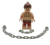 LEGO Star Wars Princess Leia Minifigure Jabba Slave Outift, Chain Handcuffs NEW