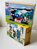 LEGO Creator Postcard Combo: 40519 New York & 40713 Japan | Brand New & Sealed