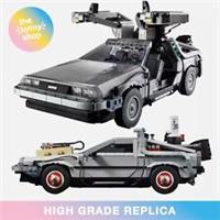 *NEW* MOC 10300 Back to the Future Time Machine Building Blocks ICONS 1872pcs