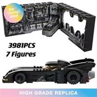 76252 MOC Batcave Shadow Box Building Blocks with 7 Figures Batman 3981pcs