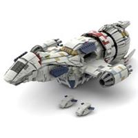 2815 PCS MOC Serenity Spaceship Model Building Blocks Movies Series Assembly Toy