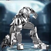 1100+Pcs Superheroes Mecha Robot Iron Model Building Blocks Bricks DIY Toys