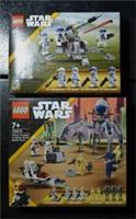Lego Star Wars Clone Trooper and Battle Droid & 501st Clone Troopers Battle Pack