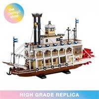 🚢NEW🚢 MOC 21356 River Steamboat Building Blocks Ideas 4090pcs