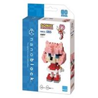 NBCC085 Nanoblock AMY Sonic the Hedgehog 140pc Building Small Blocks MiniFigure