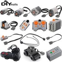 DIY Power Functions Parts Servo Motor IR Remote Receiver Battery Case for Lego