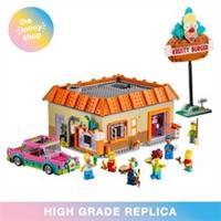 MOC 10352 The Simpsons: Krusty Burger Building Blocks with 7 Figures 1635pcs