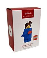 Hallmark Keepsake 2025 Brick Suit Girl Lego Minifigure Christmas Tree Ornament
