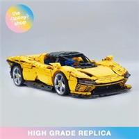 *New* 42143 Ferrari Daytona Yellow SP3 Building Blocks MOC Technic 3778pcs