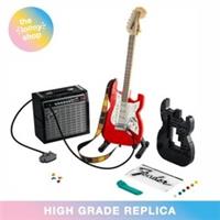 21329 MOC 🎸🌟 Fender Stratocaster 🌟🎸 Building Blocks Ideas 1074pcs