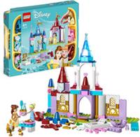 LEGO Disney Princess Creative Castles​, Toy Castle Playset with Belle and...