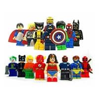16pcs Marvel Avengers Superheroes Mini Figures Set Compatible with Lego