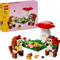 LEGO Hedgehog Picnic Date - Animal Toy Playset for 8 Plus Year Old Girls &...