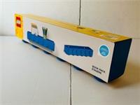 LEGO 4112 Book Rack / shelf, 6 Studs | Blue | 478mm x 78mm x 115mm | Brand new