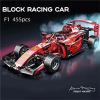 Building Blocks F1 Car Technical Ferrari Farmula 1 2022 F1 Race Car Set Gift