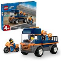 LEGO City 60491 Motorcycle Transporter Age 4+ 88pcs
