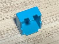 LEGO MINECRAFT part - 6192828 MINIFIGURE HELMET MEDIUM AZUR BLUE FROM 21267