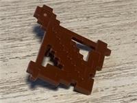 LEGO MINECRAFT part - 6288630 CROSS BOW MINIFIGURE AXE REDDISH BROWN FROM 21267