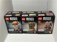 LEGO BRICKHEADZ Star Wars trio | Sets 40539 / 40615 / 40675 | Brand New & Sealed
