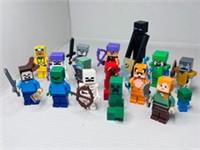 LEGO Minecraft character minifigures sold individually | Brand New