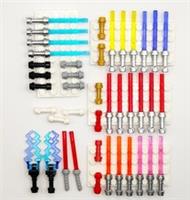 LEGO Lot of Lightsabers, Asajj Ventress, Spare Hilts and Lightning Waves NEW