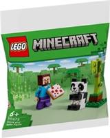 LEGO Minecraft Steve and Baby Panda 30672 Polybag