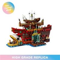 75640 MOC The Baratie Floating Restaurant Building Blocks One Piece 3402pcs
