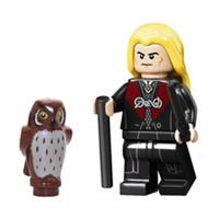 GENUINE LEGO HARRY POTTER LUCIUS MALFOY & PIGWIDGEON OWL MINIFIGURES BRAND NEW