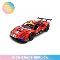 *NEW* 42125 MOC Ferrari 488 GTE AF Corse #51 Building Blocks Technic 1684pcs