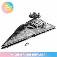 75252 MOC Imperial Star Destroyer + 2 Figures Building Blocks Star Wars 4784pcs