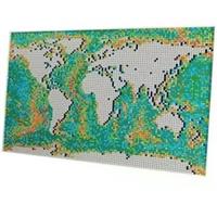 World Map (31203) 11695PCS Building Blocks MOC Assembly Bricks