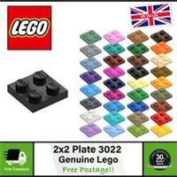 LEGO 2x2 Plate | 3022 | Cheapest On Ebay | FREE POSTAGE | Choose Quantity!