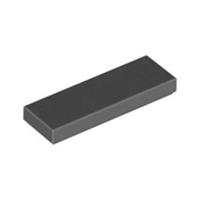 LEGO Parts 1 x 3 Dark Stone - Flat Thin Studless 4568734 - 63864 - Qty 10 - NEW