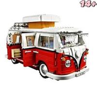 Creator Expert Volkswagen T1 Camper Van VW VDUB Red Building Kit Retired Set