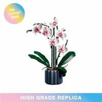 10311 MOC Orchid Building Blocks Botanical Collection 608pcs Boxed Edition