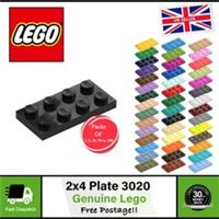 LEGO 2x4 Plate | 3020 | BEST PRICE!! | Packs Of 1, 5, 20, 50 or 100 | FREE POST!