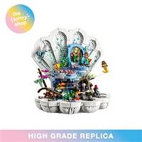 43225 MOC The Little Mermaid Royal Clamshell Building Blocks Disney 1808pcs