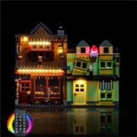 LocoLee Light Kit for LEGO 76452 Quality Quidditch Supplies & Ice Cream Parlour