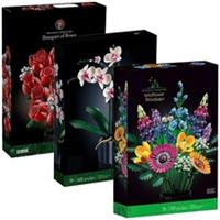 Wildflower Bouquet Set, Artificial Flowers with Poppies 10313 Icons