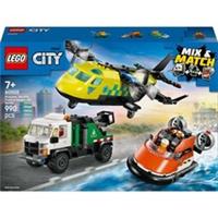 LEGO City 60505 Airplane Service Truck & Hovercraft Remix Building Set