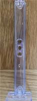 LEGO Support 2 x 4 x 13 Semicircle with 5 Pin Holes Transparent - 1749 - EACH