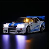 Vonado Lighting kit For Lego 76917 Furious Cars (Lego Set NOT Included)