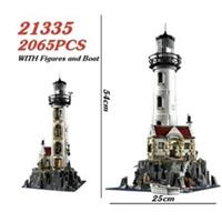 New Lighthouse Motorised IDEAS 21335 Moc 2065pcs Plus 2 Figures & Manual
