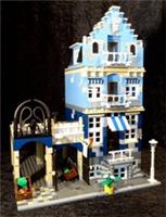 New Market Street Creator Expert 10190 Moc 1248pcs Plus 3 Figures & Manual