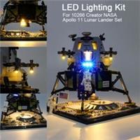 LED Light Kits For Lego Gift Creator NASA Apollo 11 Lunar Lander Building-Blocks