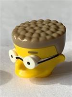 1 ORIGINAL LEGO Minifigure HEAD WAYLON SMITHERS The Simpsons Series 2 CHARACTER