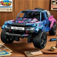 755Pcs Technical 1:14 Scale Raptor Pickup Truck Sports Car Building Blocks Kid